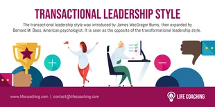 business  Template: Transactional Leadership Style Example