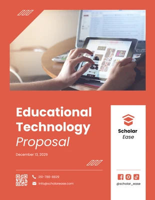 premium  Template: Educational Technology Proposal