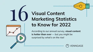 Marketing Statistics Report LinkedIn Presentation