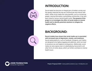 Dark Purple Project Proposal Template - Page 3