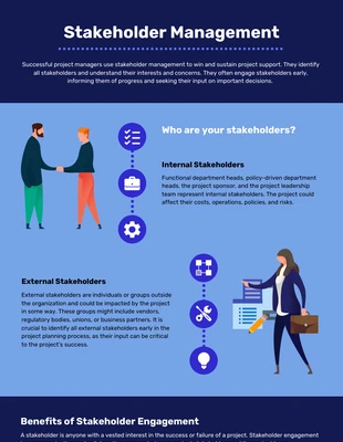 premium  Template: Stakeholder Infographic