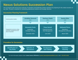 business  Template: Modelo de Planejamento de Sucessão Empresarial