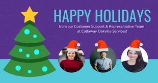 business  Template: Company Holiday Facebook Post
