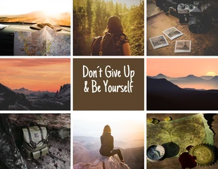 Free  Template: Adventure Photo Collage