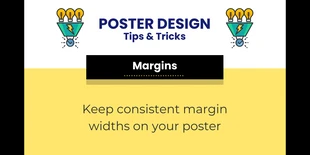 Free  Template: Black and Yellow Design Tip Twitter Post