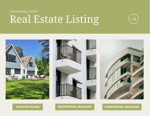 Green, Pink, and Cream Real Estate Profile Listing Presentation - Seite 4