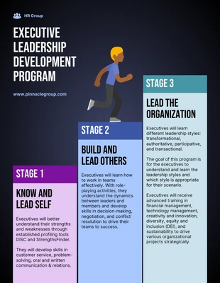 Free  Template: Programa de desenvolvimento de liderança executiva