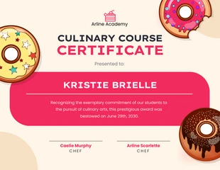 Free  Template: Playful Illustration Student Certificate