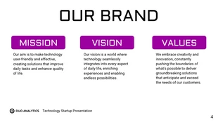 Purple Modern Elegant Colorful Startup Professional Presentation - Pagina 4