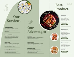 Specialty Cuisine Catering Brochure - Página 2