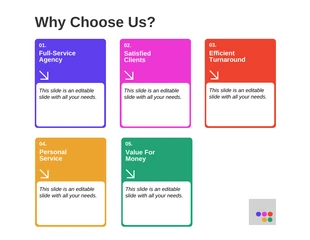 Free  Template: Why Choose Us 5 Whys Diagram
