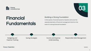 Green Simple Finance Presentation - Página 3