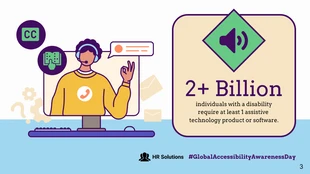 Global Accessibility Awareness Day Business Presentation - Página 3