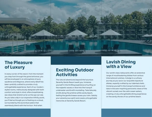 Resort Vacation Brochure - Página 2