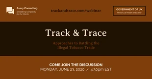 Free  Template: Tobacco Trade Government Policy LinkedIn Social Media Post