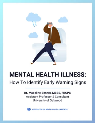 premium  Template: كتاب إلكتروني لدليل الصحة العقلية غير الربحي