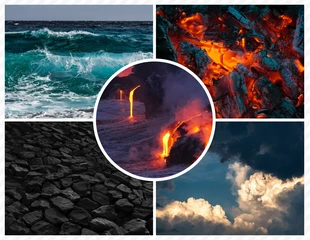 Free  Template: Elementos Collage de fotos