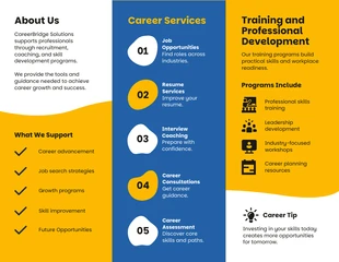 Career Brochure Template - صفحة 2