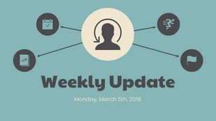 business  Template: Business Weekly Update Presentation Template