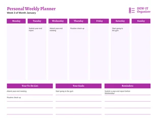 business  Template: Modelo de planejamento de cronograma