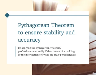 Dark Green PythagorasMathematics Presentation - Seite 3