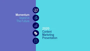 business  Template: Bold Content Marketing Plan Presentation
