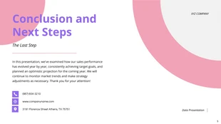 Simple Pink and Purple Data Presentation - Seite 5