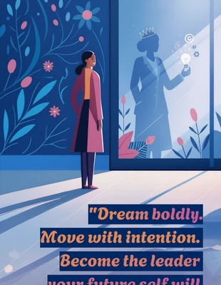 Free  Template: نموذج قصة ملهمة لسيدات الأعمال على إنستغرام