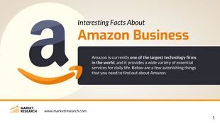 Free  Template: Presentación en Amazon
