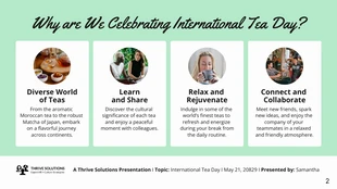 Introduction of International Tea Day Presentation - Página 2