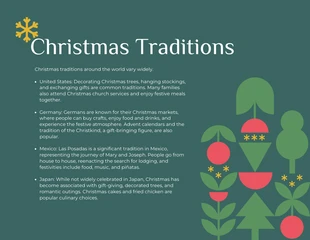 Green and Red The Magic of Christmas Presentation - Pagina 3