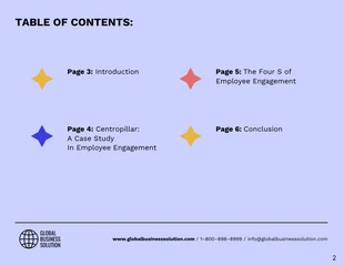 Simple Employee Engagement Handbook Template - Pagina 2