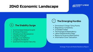 Strategic Finance Presentation Template - صفحة 10