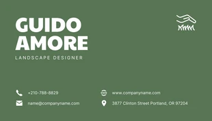 Light Grey Minimalist Photo Landscaping And Lawn Service Business Cards - صفحة 2