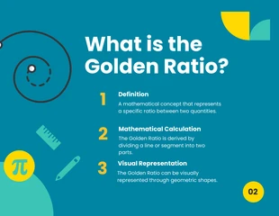 Simple Black Golden Ratio Math Presentation - صفحة 2