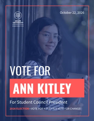Blue Campaign Poster