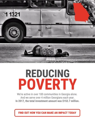 Free  Template: Ridurre la povertà