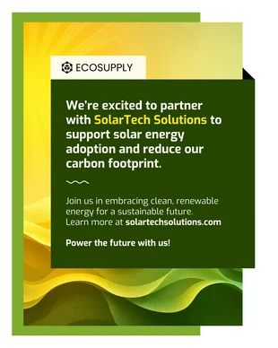 Free  Template: Social Responsibility LinkedIn Social Media Template