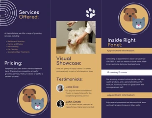 Pet Grooming Services Brochure - Seite 2
