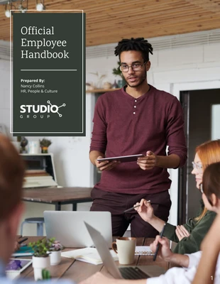 business  Template: Employee Handbook Template