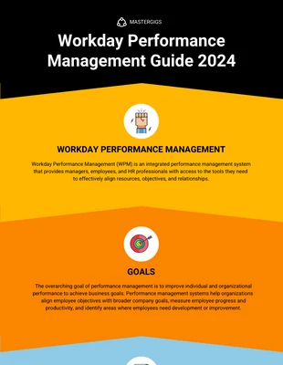 Workday Performance Management Infographic