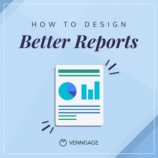 Free  Template: Designing Reports Instagram Carousel Post