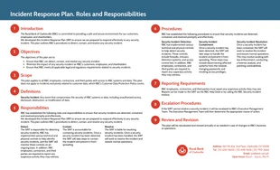 Free  Template: Cyber Incident Response Plan Template