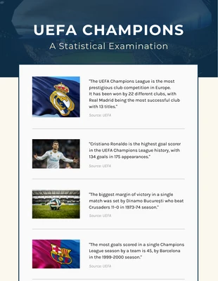 Free  Template: White And Dark Blue Minimalist Sport Infographic