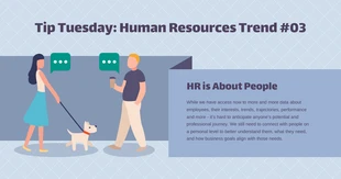 business  Template: Tip Tuesday HR Trend 3 Facebook Post