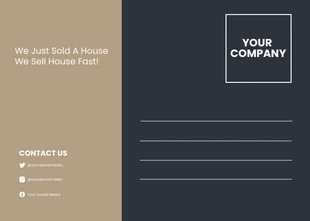 Sold A House Direct Mail Postcards - Seite 2
