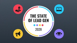 Free  Template: State of Lead Generation Blog Header