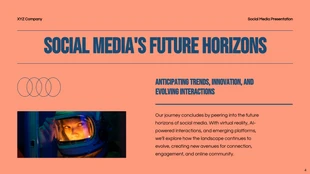 Modern Orange and Blue Social Media Presentation - Página 4
