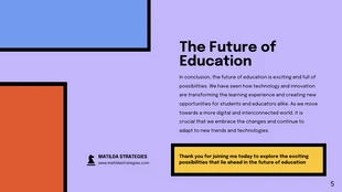 Colorful Pop Education 4.0 Presentation - Página 5