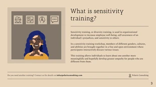 Black Modern Sensitivity Training Presentation Template - Page 3